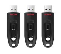 SanDisk 64 GB Ultra Unità flash USB 3.0, fino a 130 MB/sec, 3 Schede