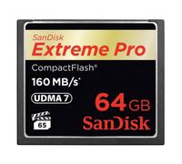 SanDisk 64GB Extreme Pro CF 160MB/s CompactFlash (COMPACT FLASH CARD 64GB - EXTR