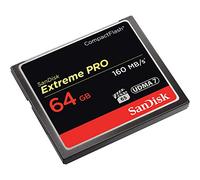 Sandisk 64GB Extreme Pro CF memoria flash CompactFlash
