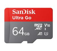SanDisk 64GB Ultra Go scheda microSDXC adattatore SD (per smartphones e Tablet
