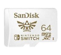 SanDisk 64GB Zelda microSDXC Scheda per Nintendo Switch, Scheda di memoria con l