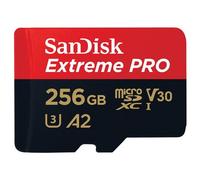 Sandisk MicroSDXC Extreme Pro 256GB 200mb/s U3 V30 A2