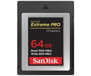 Sandisk CF Express Extreme Pro 64 GB 1500/800 MB/s Type B