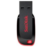 Sandisk Chiavetta USB 16GB CRUZER Blade Black e Red SDCZ50 016G B35