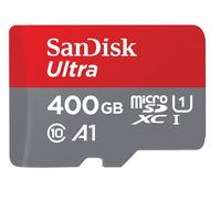 SanDisk Ultra Scheda di Memoria MicroSDXC e Adattatore, con A1 App Performance, Velocità Fino a 100 MB/Sec, Classe 10, U1, Single Pack, 400 GB