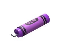 SanDisk Crayola USB-C Flash Drive - Vivid Violet, 64GB - SDCZIC-064G-G46V