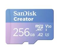 SanDisk Creator MicroSD Card - 256GB - SDSQXAV-256G-GN6MS