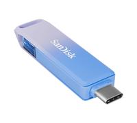 SanDisk Creator Phone Drive, 128GB (Chiavetta USB, Per iPhone/iPad, PC e Mac, Con connettori Lightning e USB-C, Velocità fino a 90 MB/s, include tre mesi di Adobe Lightroom, robusto involucro)