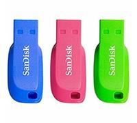 SanDisk Cruzer Blade 16GB unit flash USB USB tipo A 2.0 Blu Verde Rosa (SanDisk Cruzer Blade - USB flashdrive)