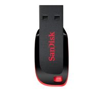 SanDisk Cruzer Blade unità flash USB 128 GB USB tipo A 2.0 Nero, Rosso