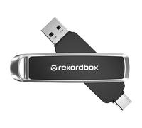 SanDisk DJ Dual Drive 512GB (Pioneer DJ e AlphaTheta compatibili, Unità flash con USB-A/USB-C, Velocità di lettura fino a 1000 MB/s, scrittura fino a 900 MB/s, 3 mesi di piano Creative di rekordbox)