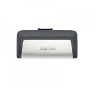 Sandisk Ultra Dual USB Drive Type-C 256 GB, USB 3.1 Type C, Nero/Argento