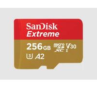 SanDisk Extreme 256 GB MicroSDXC UHS-I Classe 3