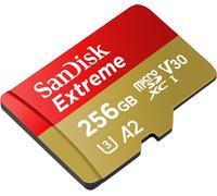 SanDisk Extreme 256GB scheda microSDXC RescuePro Deluxe Micro SD fino a 190 MB/s