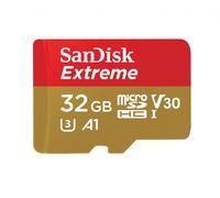 SDSQXAF032GGN6MA - SanDisk Extreme 32-GB MicroSDHC memory card