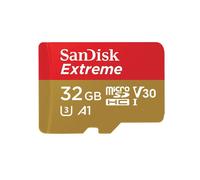 SanDisk Extreme 32 GB MicroSD Card For Mobile Gaming, With A1 App Performance, Supports AAA/3D/VR Game Graphics And 4K UHD Video, 100MB/s Read Class 10, UHS-I, U3, V30