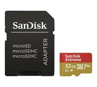 SDSQXAF032GGN6AA - microSDHC memory card, 32 GB, SanDisk Extreme ActionSC
