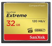 SanDisk Extreme CompactFlash Scheda di Memoria 32 GB, 120 MB/s