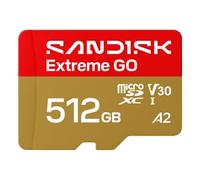 SanDisk Extreme GO 512 GB MicroSDXC UHS-I (SanDisk Extreme Go - Flash memory car
