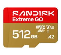 Scheda SanDisk Extreme GO 512GB UHS-I 240MB/s U3 V30 A2