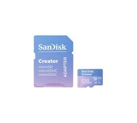 SanDisk Extreme microSD+SD/s Creator Secure Digital (SD) 128 SDSQXAA-128G-GN6MS
