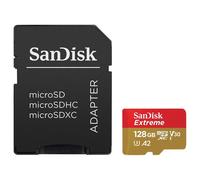 SanDisk Extreme MicroSDXC 128 GB UHS-I A2 V30 Classe 10 con adattatore SD