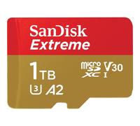 SanDisk Extreme microSDXC+SD Adapt Secure Digital (SD) 1024 SDSQXAV-1T00-GN6MA