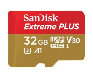 SanDisk Extreme Plus 32 GB MicroSDHC UHS-I