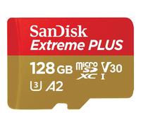 SanDisk Extreme Plus microSDXC+SD Adapter Extended Capacity SDSQXBD-128G-GN6MA
