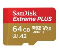 SanDisk Extreme Plus microSDXC+SD Secure Digital (SD) 64 GB SDSQXBU-064G-GN6MA