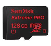 SanDisk Extreme Plus - Scheda di memoria flash - 128 GB - microSDXC UHS-I - nero