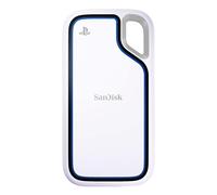 SanDisk Extreme Portable SSD per console Playstation 5 e PC's 1TB, velocità di lettura fino a 1000MB/s, Resistente all'acqua e alla polvere, e alle cadute da 3 metri, Un mese di prova di Nitro Discord