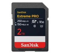 SanDisk Extreme PRO 2 TB SDXC UHS-I Classe 10 (EXTREME PRO SDXC UHS-I CARD 2TB -