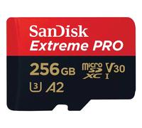 SanDisk Extreme PRO 256 GB MicroSDXC UHS-I Classe 10