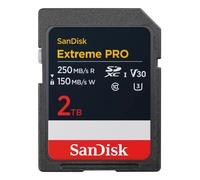 Memoria flash SanDisk Extreme PRO 2 TB SDXC UHS-I Classe 10 [SDSDXXD-2T00-GN4IN]