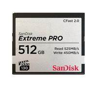 Memoria flash SanDisk Extreme Pro 512 GB CFast 2.0 [SDCFSP-512G-G46D]