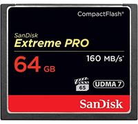 SanDisk Extreme PRO CompactFlash Card GARANZIA ITALIA 5 ANNI - 64 GB