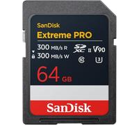 SanDisk SDXC Extreme Pro 64GB 300MB/s V90 UHS-II