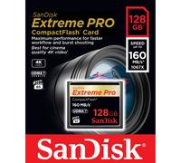 SanDisk Extreme PRO 128GB CompactFlash Memory Card UDMA 7 Speed Up To 160MB/s- SDCFXPS-128G-X46