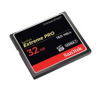 SanDisk Extreme Pro CF 32 GB 160 MB/s CompactFlash SDCFXPS-032G-X46