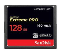 SanDisk Extreme PRO, Compact Flash, 160MB/s 128 GB