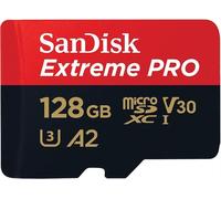 SanDisk Extreme Pro microSD 128GB + SD-adapt. mod. SDSQXCD-128G-GN6MA