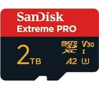 SanDisk Extreme Pro microSDÂ Â 2TB + SD-adapt. mod. SDSQXCD-2T00-GN6MA