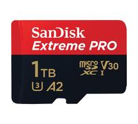 SanDisk Extreme Pro microSDXC+SD Adapter/s Secure Digital SDSQXCD-1T00-GN6MA