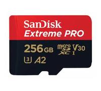 Sandisk MicroSDXC Extreme Pro 256GB 200mb/s U3 V30 A2