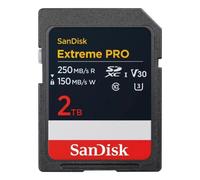 Memoria flash SanDisk Extreme PRO 2 TB SDXC UHS-I Classe 10 [SDSDXXD-2T00-GN4IN]