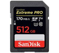 SanDisk Extreme PRO SDXC 512GB Classe 10 U3 V30 UHS-I