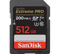 SanDisk Extreme Pro SDXC 512GB mod. SDSDXXD-512G-GN4IN