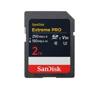 Memoria flash SanDisk Extreme PRO 2 TB SDXC UHS-I Classe 10 [SDSDXXD-2T00-GN4IN]
