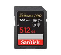 SanDisk SDXC Extreme Pro 512GB 300MB/s UHS-II V90